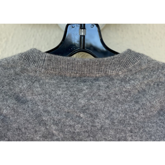 Quince Sweater Womens 2XS Gray Cashmere Knit Crewneck Pullover Soft Cozy Warm - Picture 4 of 5